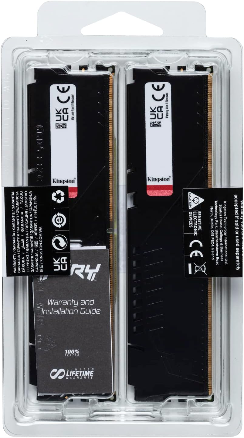 Kingston FURY Beast Black EXPO DDR5 64GB (2x32GB) 5600MT/s DDR5 CL36 DIMM Desktop Gaming Speicher Ki