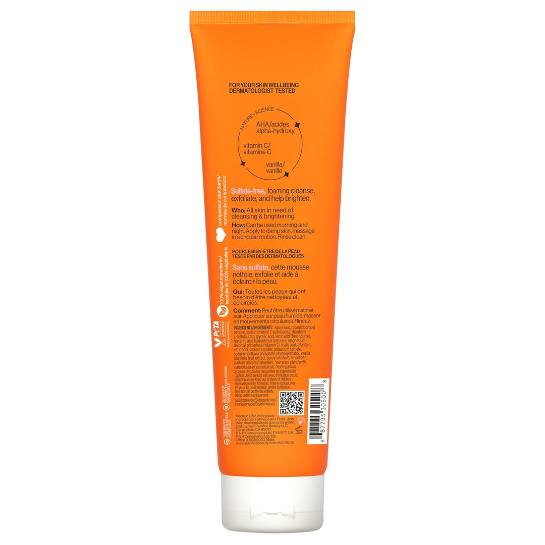 Pacifica Glow Baby Aufhellendes Gesichtswaschmittel für Frauen, 142 ml