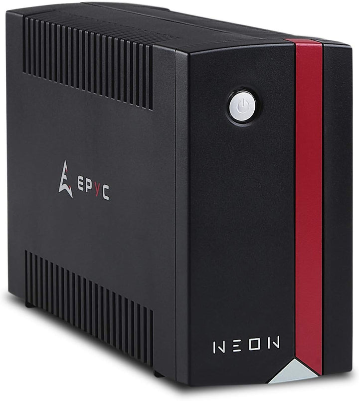 EPYC® NEON - USV für PC, UPS, Unterbrechungsfreie Stromversorgung für Modem Router, 850VA / 480 Watt