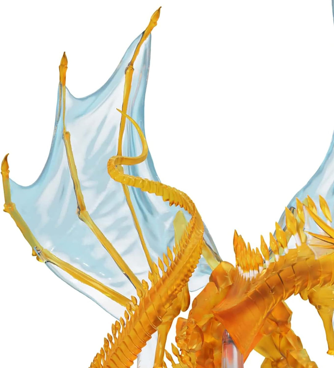 Dungeons & Dragons D&D Icons of The Realms: Adult Topaz Dragon - Pre-Painted Miniatures, Translucent