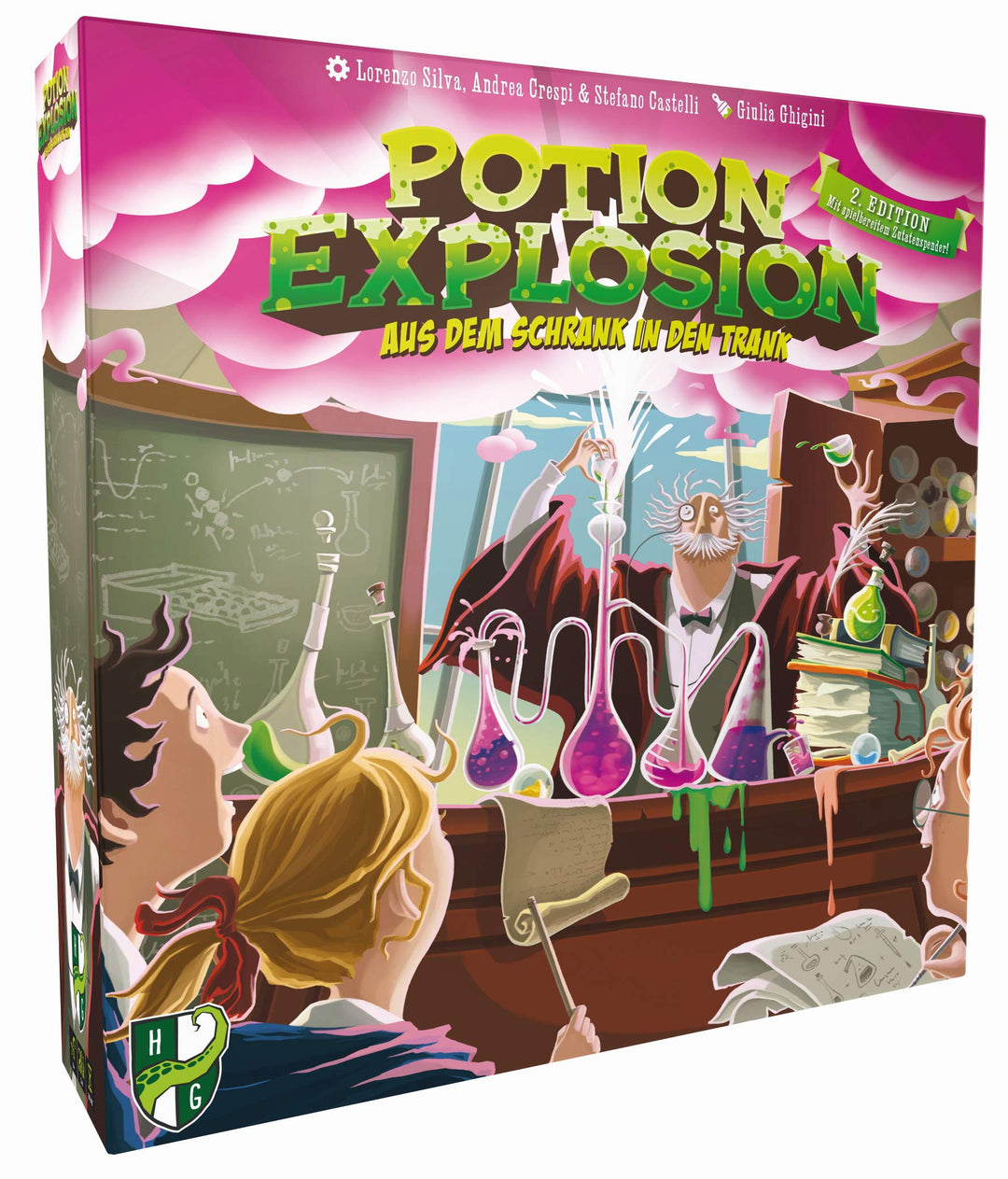 Potion Explosion 2nd Edition | Horrible Guild| Match-3 | Für 2-4 Personen | ab 8 Jahren | Deutsch