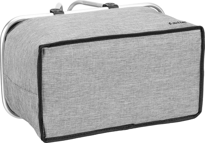 Einkaufskorb mit Thermofunktion, Faltbare Kühlbox, 29L, Tragekorb mit Henkel, langlebig, wetterbestä