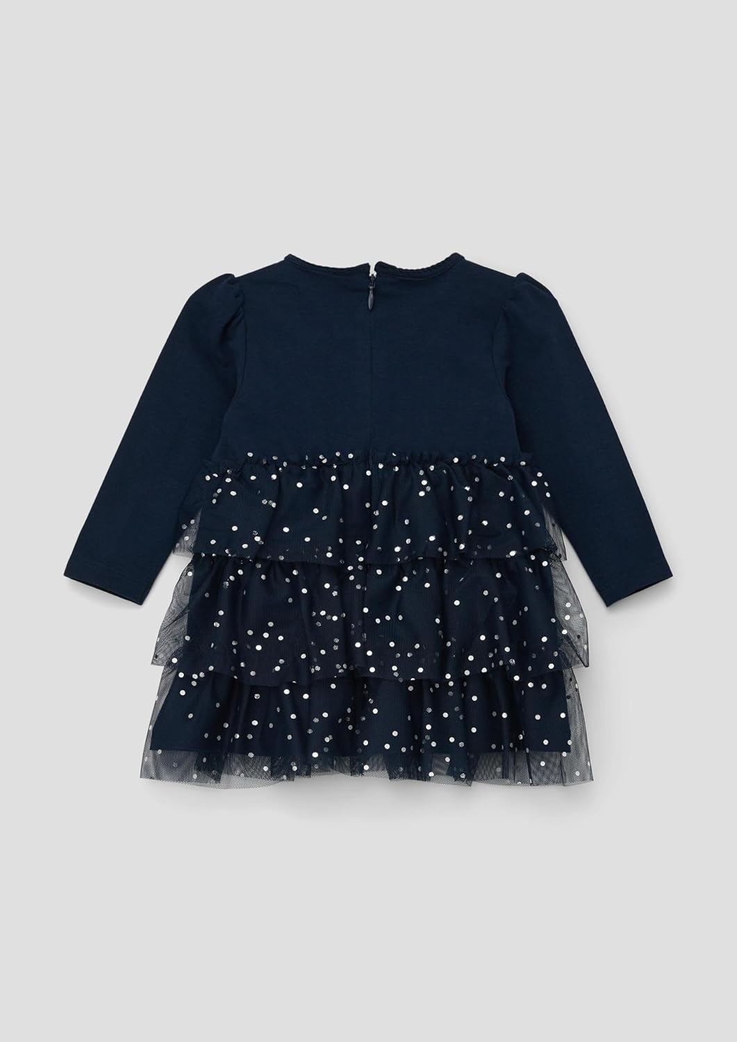 s.Oliver Mädchen Kleid mit Glitzer 68 5952_navy, 68 5952_navy