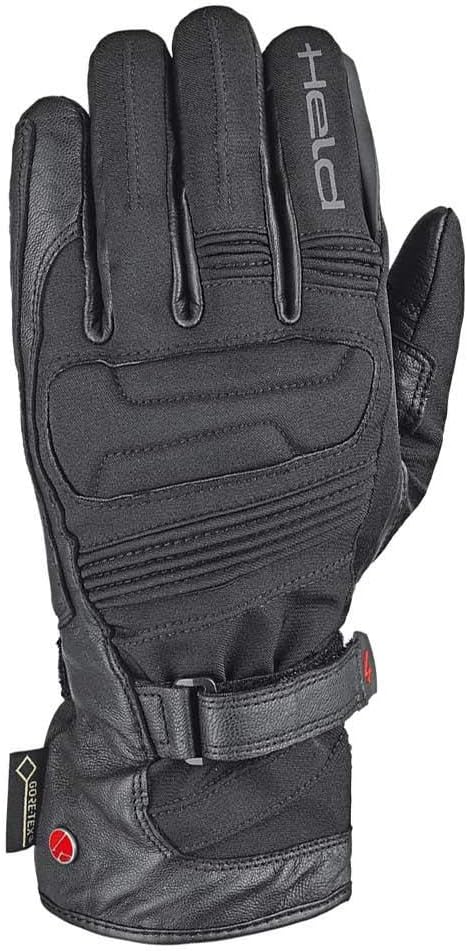 Held Motorradhandschuhe lang Motorrad Handschuh Satu II Gore-Tex® Handschuh, Herren, Tourer, Ganzjäh