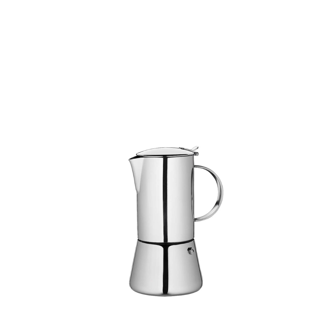 Cilio Espressokocher Aida, 2 Tassen, Edelstahl, Induktion geeignet, Edelstahl Poliert Edelstahl Poli