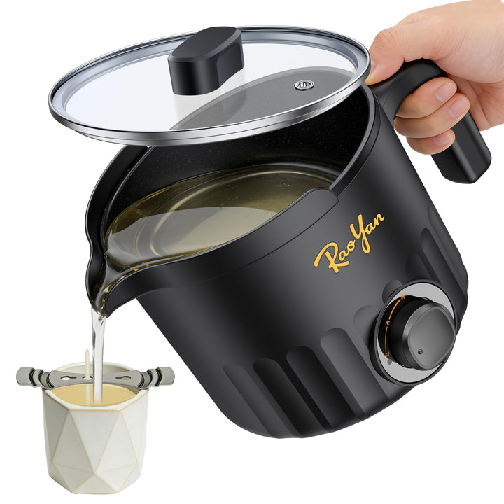 RAOYAN Wachsschmelzer mit Ausgiesser 1,5L – Kerzen selber machen Set für Anfänger & Erwachsene, Wach