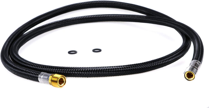 Blanco Brauseschlauch Nylon schwarz mit Dichtung 0165