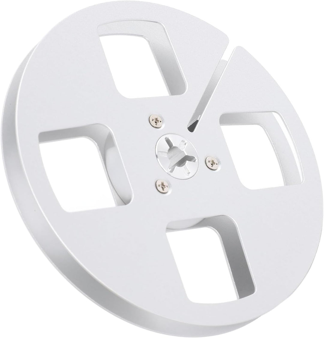 1/4 5 Zoll Leere Bandspule, 4 Loch Leerspule aus Aluminiumlegierung für NAGRA für Studer Take Up Ree