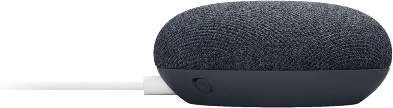 Google Nest Mini 2. Generation Kabelloser Bluetooth-Lautsprecher (Anthrazit), Anthrazit