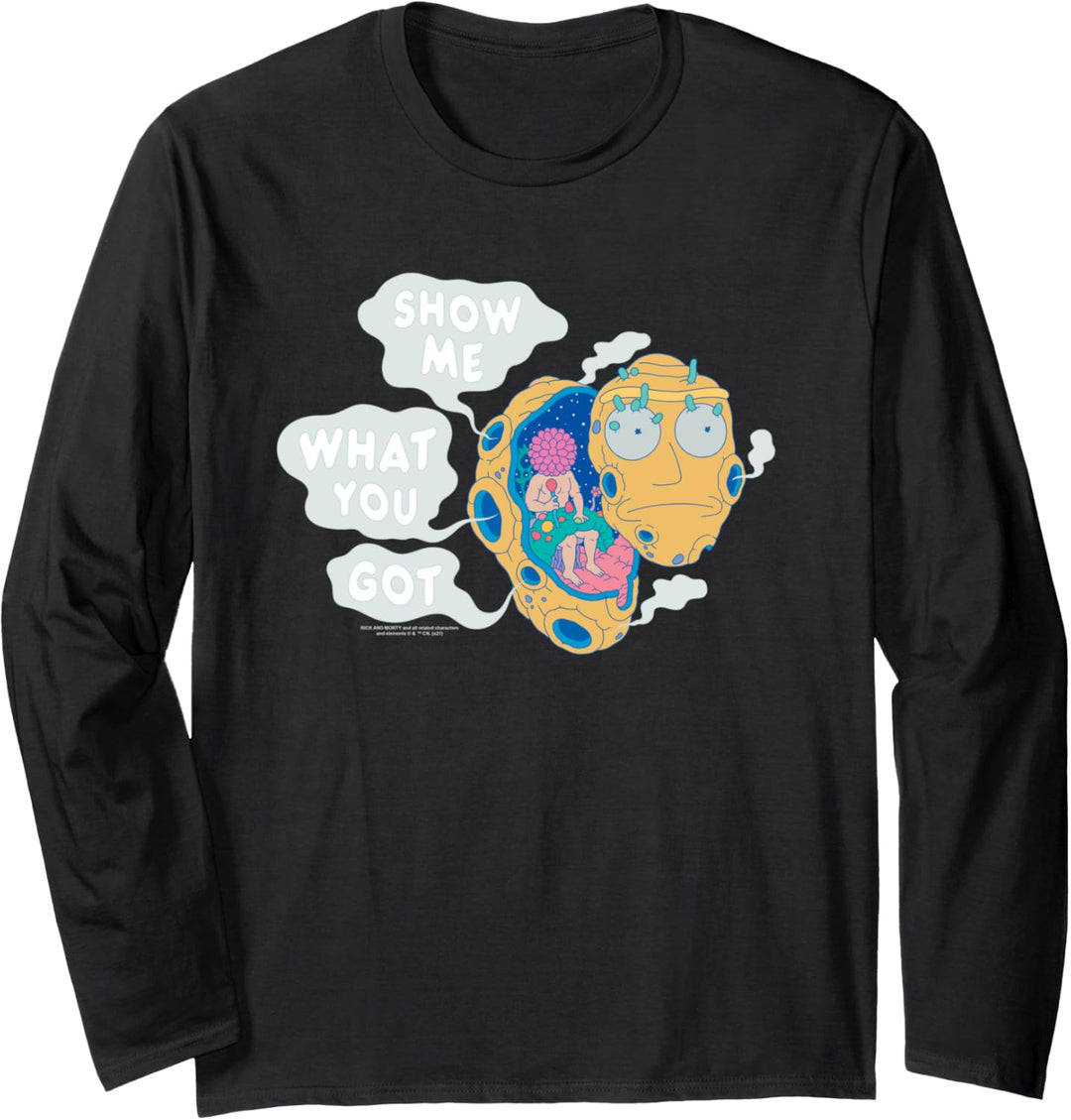Rick und Morty Zeig es mir Langarmshirt