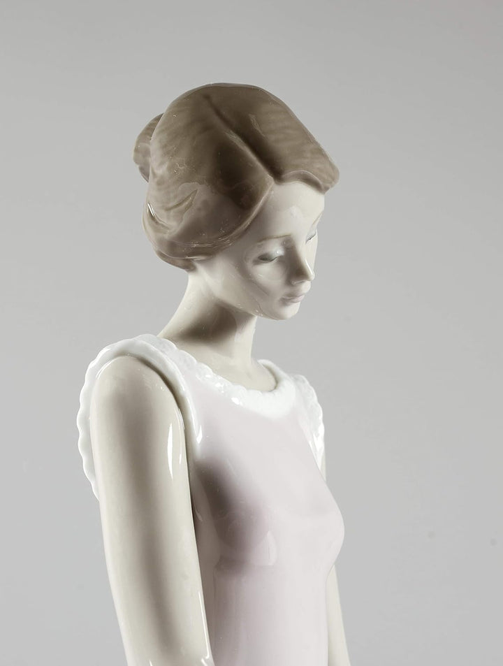 LLADRÓ Figur Von Mutter Zur Tochter. Mutter. Porzellan.