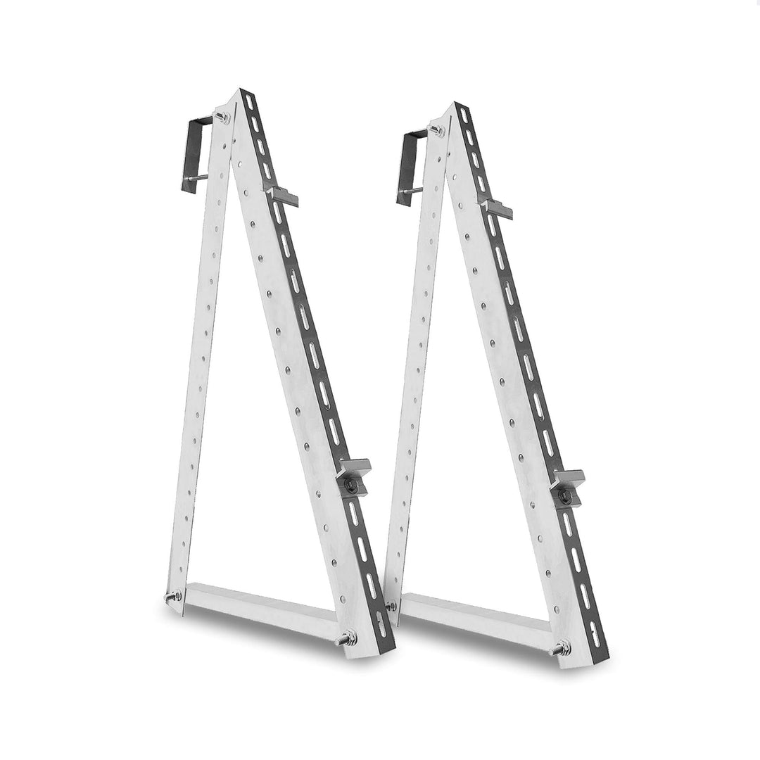 E.For.U® 1 Stück Balkonkraftwerk Halterung Solarmodul Halterung 1300mm, Verstellbar Winkel 10-30°, f