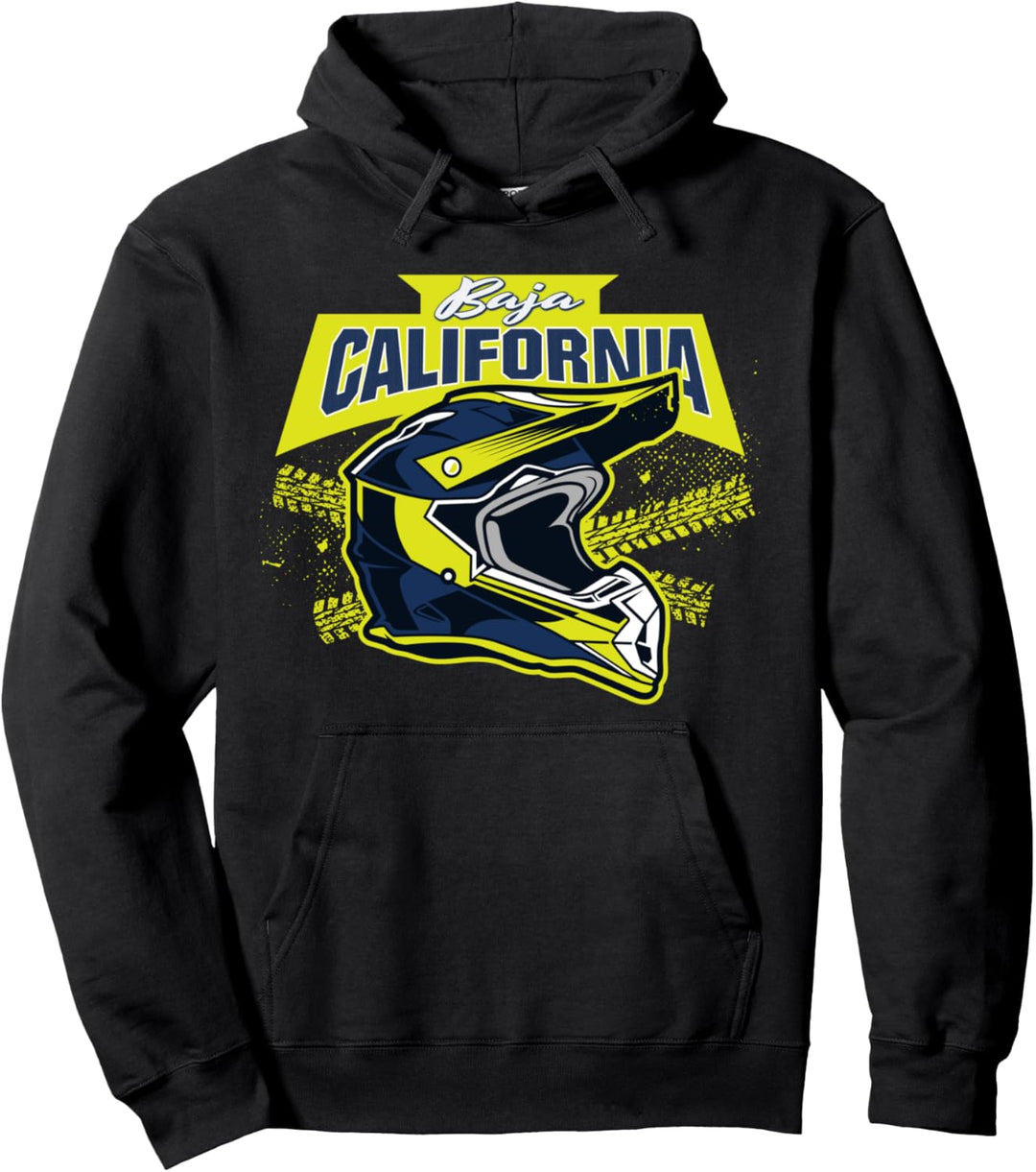 Baja California Für alle, die 1000 Meilen Motocross fahren Pullover Hoodie