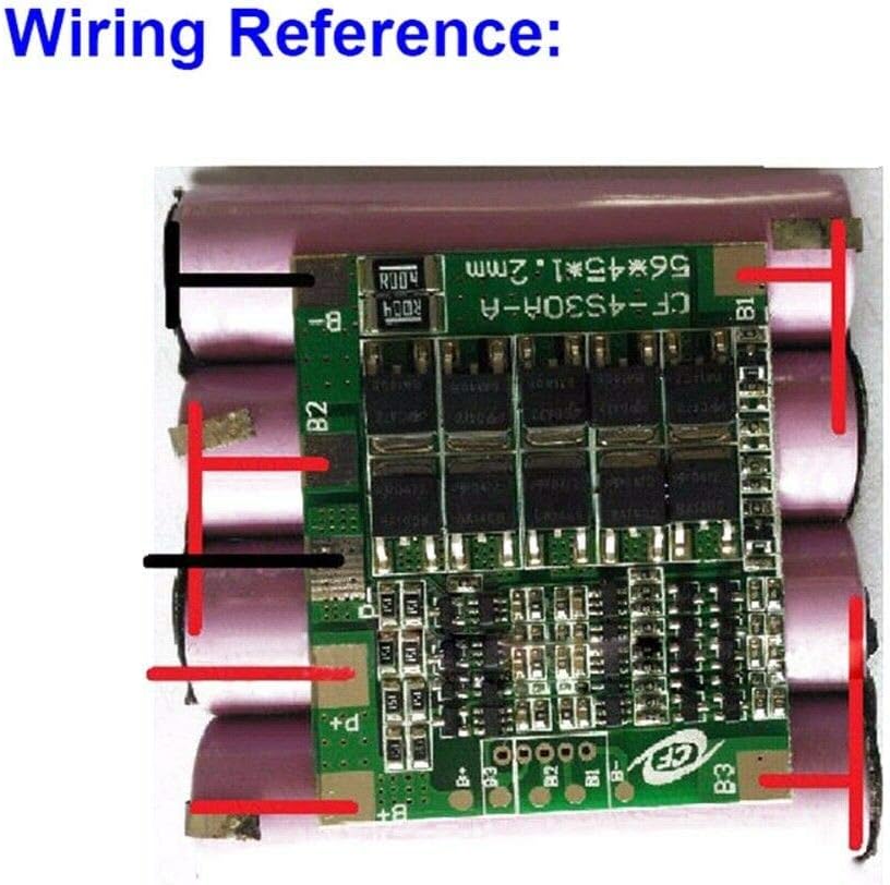 5pcs 4S 30A 14.8V Li-ion Lithium Battery PCB BMS 18650 Charger Protection Board