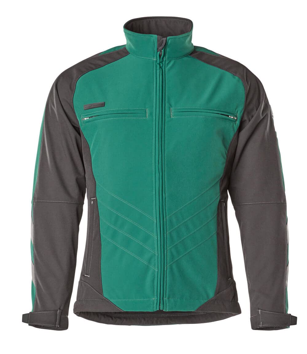 Mascot Unisex Mascot Softshelljacke Dresden , Grün/Schwarz, XXL-5XL EU Grün/Schwarz XXL-5XL, Grün/Sc