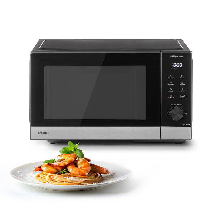 Panasonic NN-SD38QSEPG 29L Solo-Mikrowelle, 1000 W, automatisches Auftauen, 11 automatische Programm