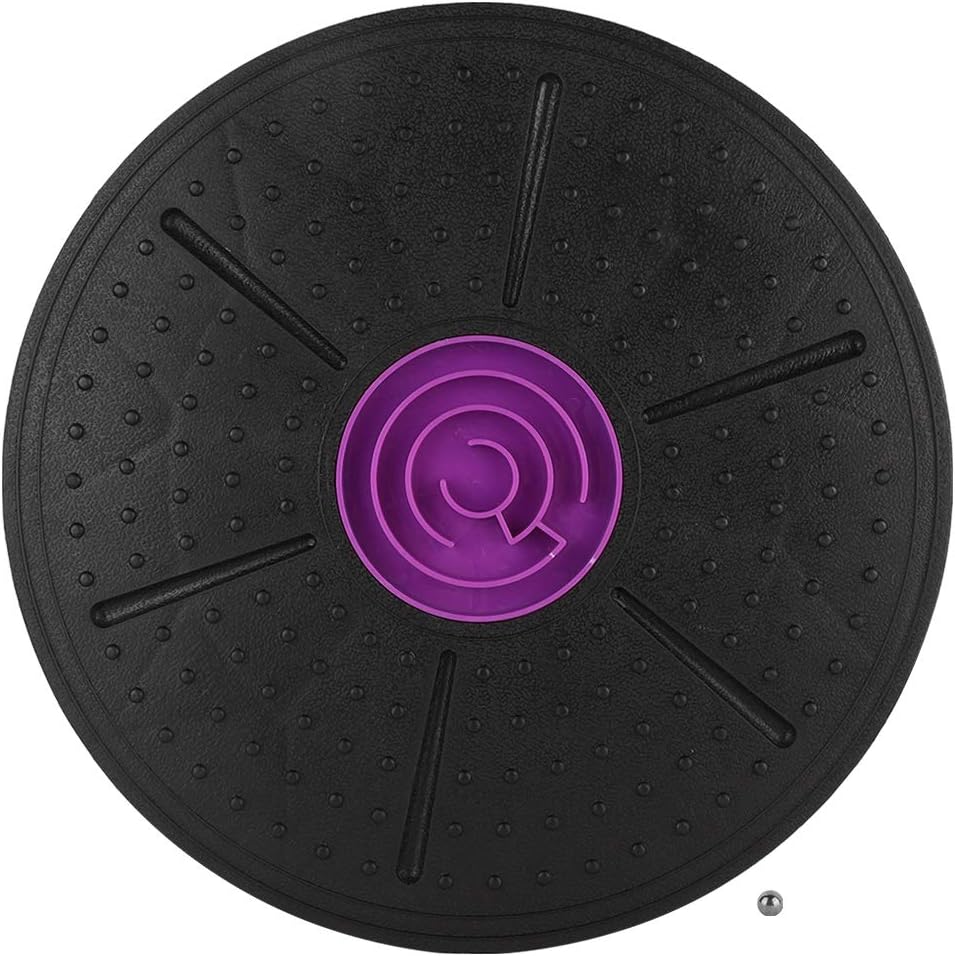 Lila Labyrinth Wobble, Board Yoga Training Fitness Balance Board Balance Wobble Übung Stabilitätssch