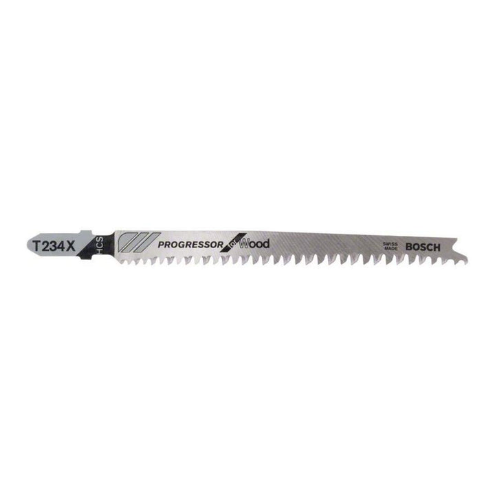 Bosch Stichsägeblatt T 234 X Progressor for Wood 5 Stk