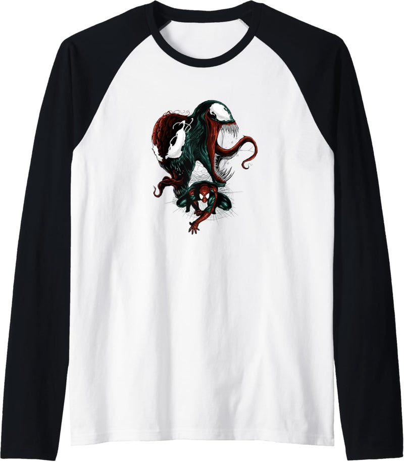 Marvel Spider-Man Venom and Carnage Graphic Raglan