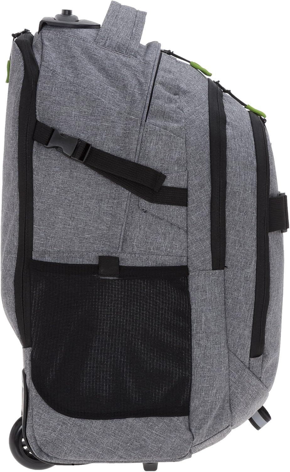 Bestway Schultrolley Mädchen Jungen Trolley Schulrucksack 2 Teile Set Packer Evo + Heftmappe A4 Dark