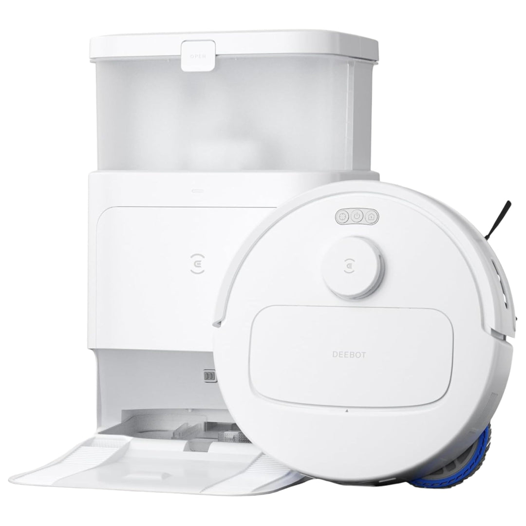 ECOVACS DEEBOT N30 PRO Omni Saugroboter mit Wischfunktion, 10.000 Pa Saugleistung, ZeroTangle 2.0-Te