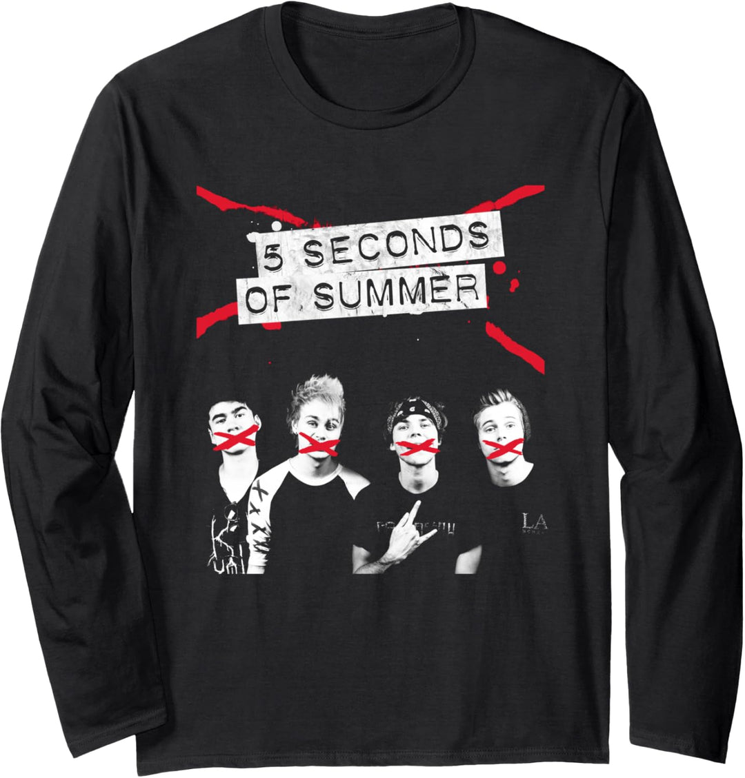 5 Seconds of Summer - Crossed Lines Langarmshirt