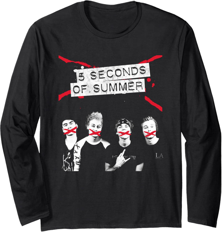 5 Seconds of Summer - Crossed Lines Langarmshirt