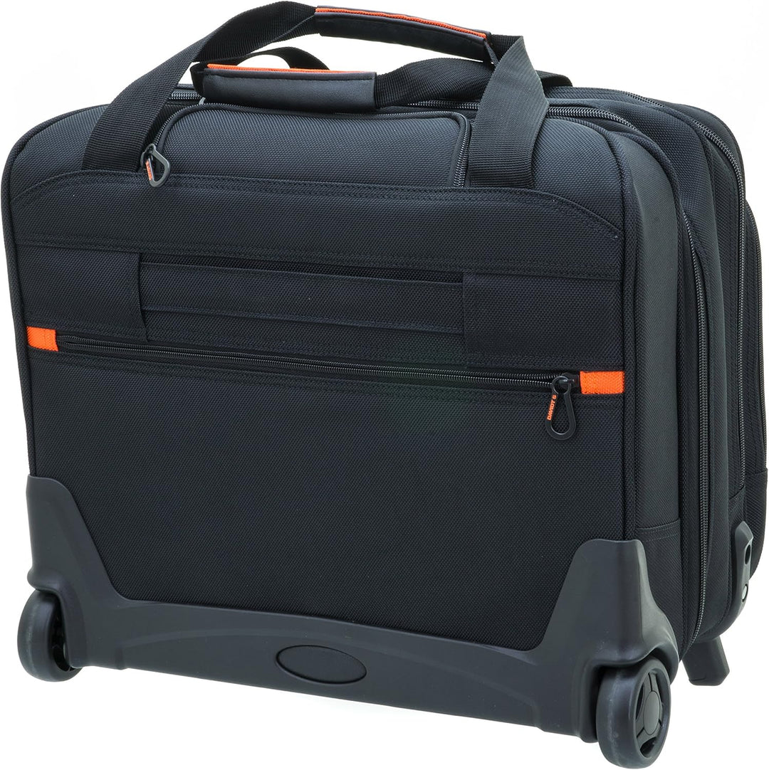 Pilotenkoffer Mit Rollen Multifunktions Tasche + Trolley The Davidt's Chase Laptopfach, Tabletfach,