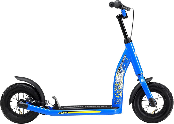 STAR SCOOTER Kinder Tret Roller ab 5 Jahre | City Kick Scooter Luftreifen Höhenverstellbar 10 Zoll N