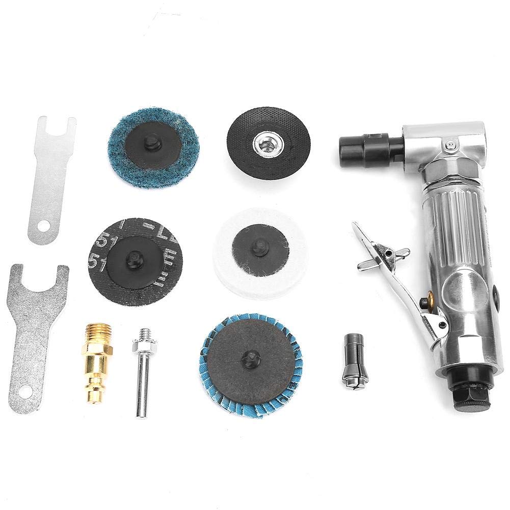 Pneumatischer 1/4 '' Druckluft-Druckluft-Druckluft-Schleifer, Industriequalität 90 Grad, mit 2-Zoll-