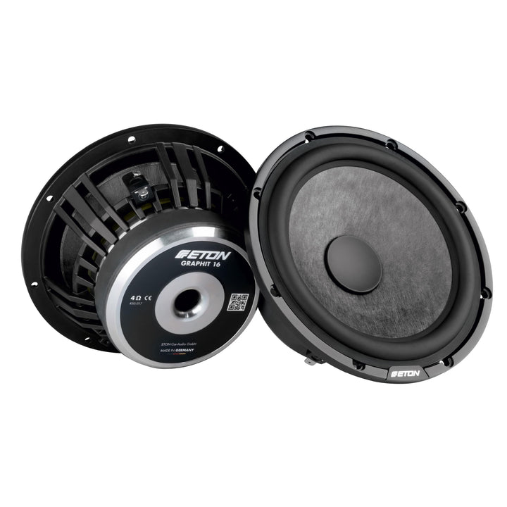 ETON Graphit 16 – 16,5 cm (6,5“) High End Tieftöner/Mitteltöner, Komponentensystem, Einbau Lautsprec