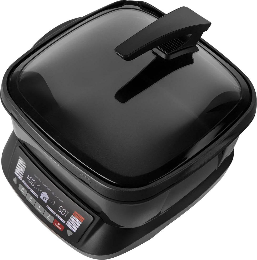 SENCOR MULTIFUNKTIONALE FRITTEUSE/18 Funktionen/Kapazität von 4,8 Litern/Griff mit cooler Touch-Tech