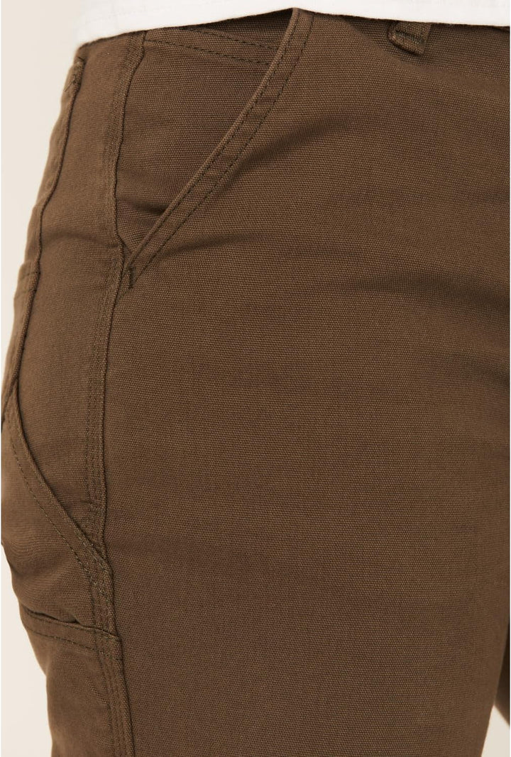 Carhartt Damen The Essential Canvas Pant Arbeitshose 42 Asphalt, 42 Asphalt
