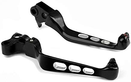 Bremshebel und Kupplungshebel-Set Edge Cut für Harley Davidson Softail Standard 99-06 schwarz