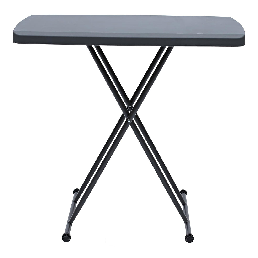 Iceberg Klapptisch, Polyethylen, anthrazit, 90 cm or Less, Anthrazit