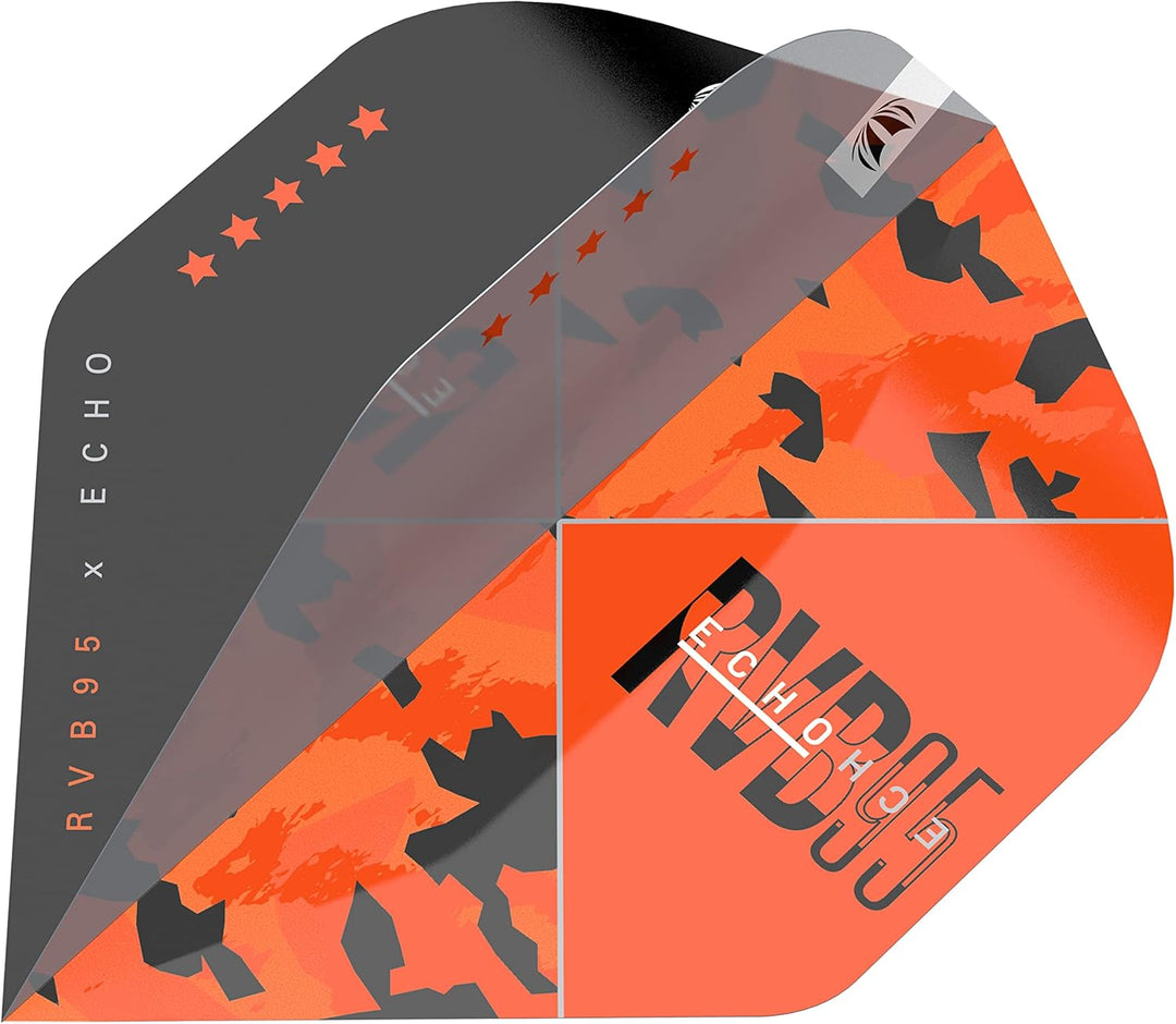 Target Darts Unisex-Adult Rvb 95 X Echo 95% Wolfram Softdarts-Set Dartpfeile 18G, 18G