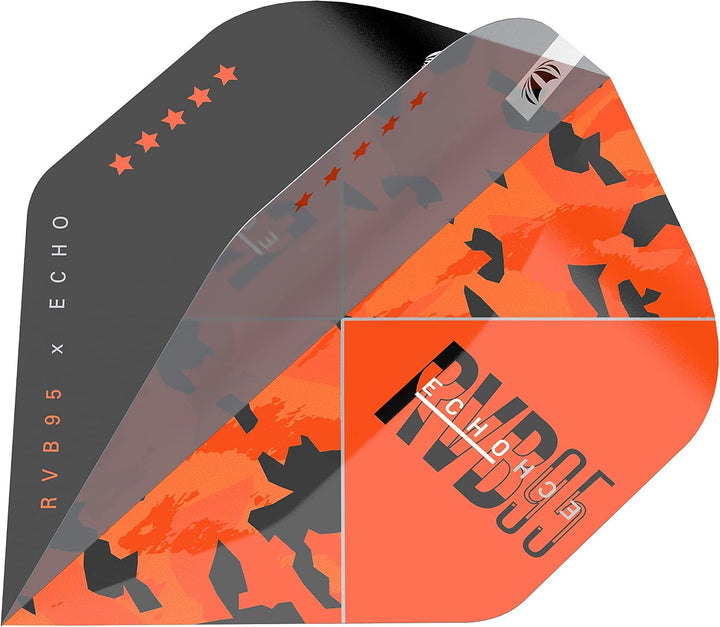 Target Darts Unisex-Adult Rvb 95 X Echo 95% Wolfram Softdarts-Set Dartpfeile 18G, 18G