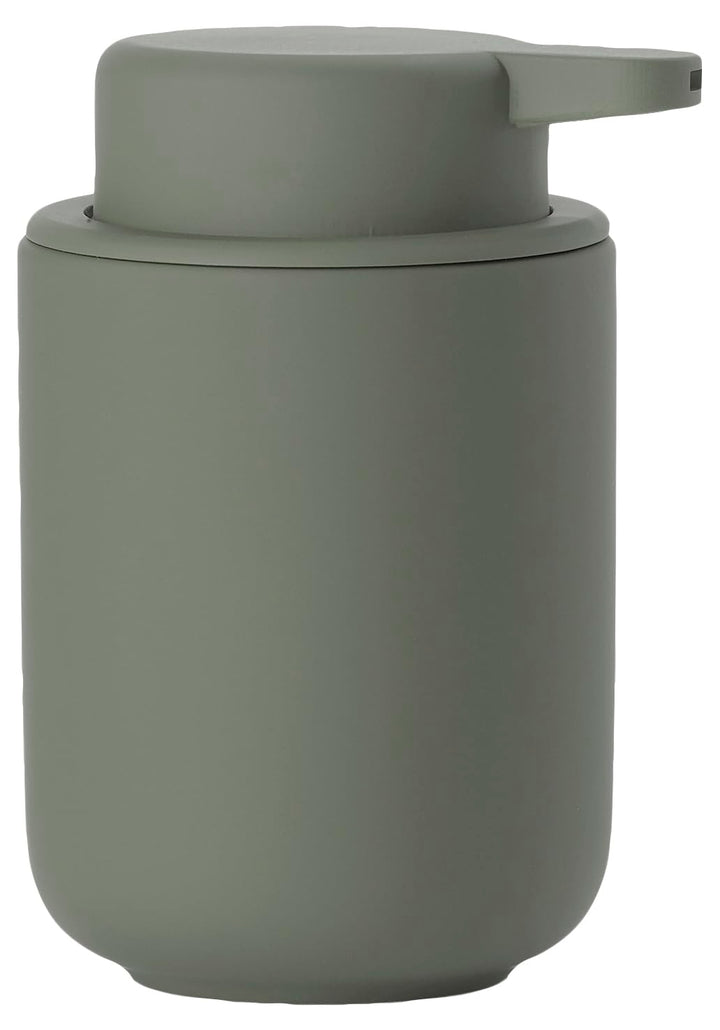 Zone Denmark Ume Seifenspender, Durchm. 8,3 x 12,8 cm - 0,25 Liter, Olive Green cm Olive Green, cm O