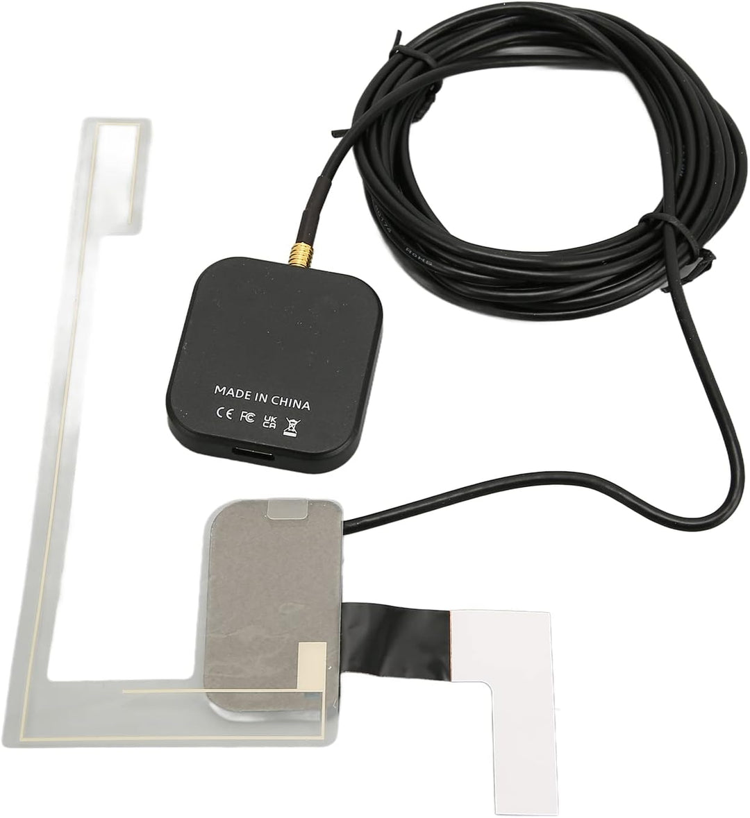 DAB Adapter für Autoradio,USB Auto Adapter,MCX Auto Radio Adapter mit Antenne USB Stromkabe,DAB- und