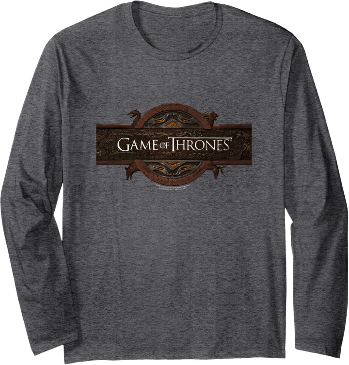 Game of Thrones Title Sequence Logo Langarmshirt
