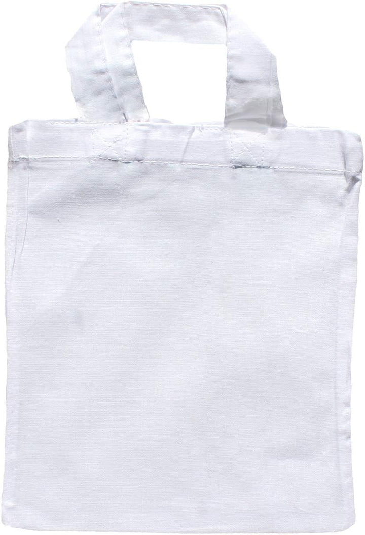 Cottonbagjoe | kleine Apothekertasche | perfekt zum Bemalen | mit Henkel |Jutebeutel | Geschenktasch