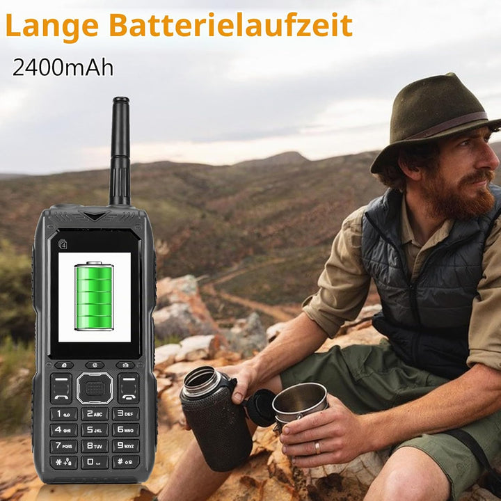 4G-Handy mit Grossen Tasten, Laute Stimme, HD-Bildschirm, mit Grosser Kapazität, Multifunktional, Ab