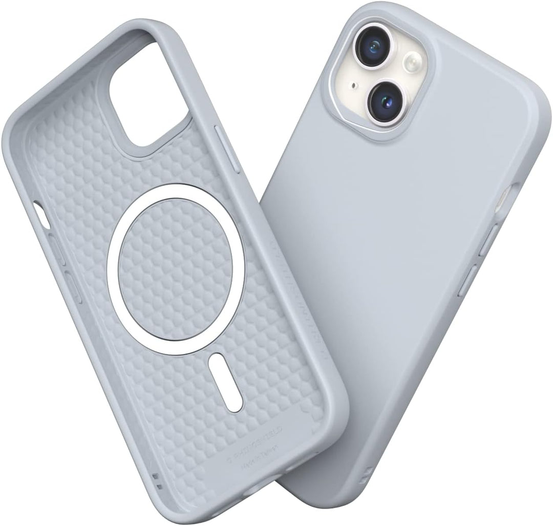 RhinoShield Case kompatibel mit [iPhone 14/13] | SolidSuit - MagSafe-kompatibel -Stossdämpfende & sc