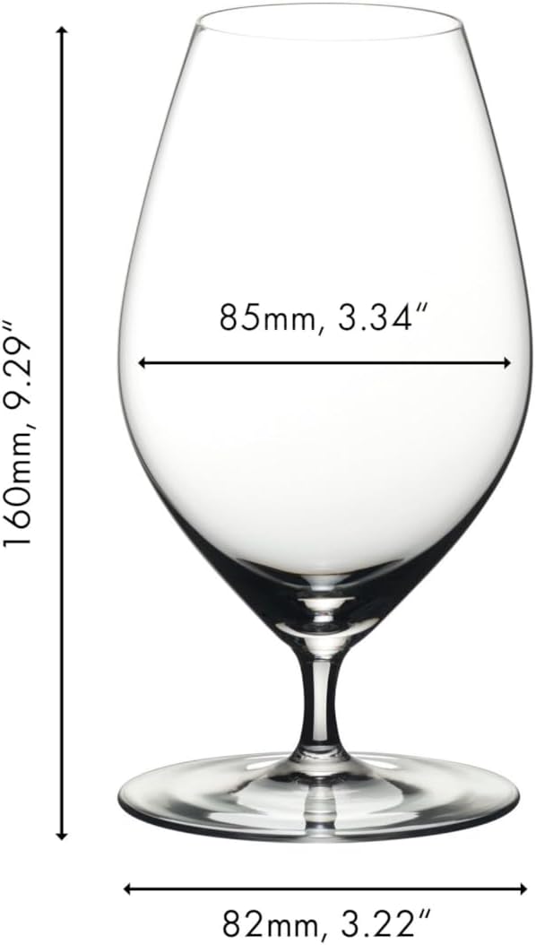 Riedel Veritas Bierglas, 2er Set - Farblos, Bier