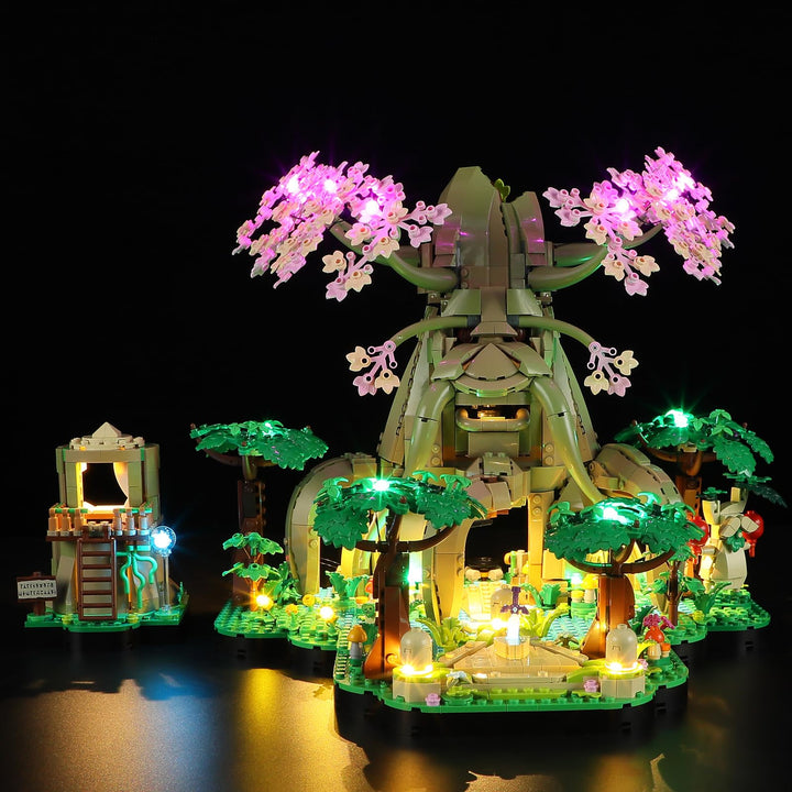 GEAMENT LED Licht-Set Kompatibel mit Lego The Legend of Zelda Deku-Baum 2-in-1 (Great Deku Tree) 770