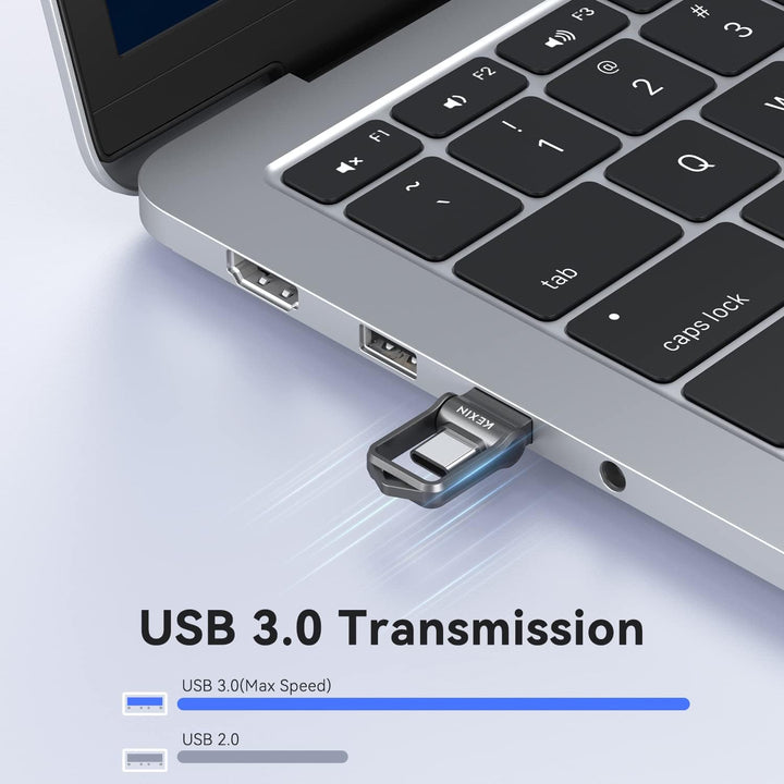 KEXIN USB C Stick 128GB 2er Pack USB 3.0 OTG, Lesegeschwindigkeit bis 100MB/s, Dual-USB Type-C & USB