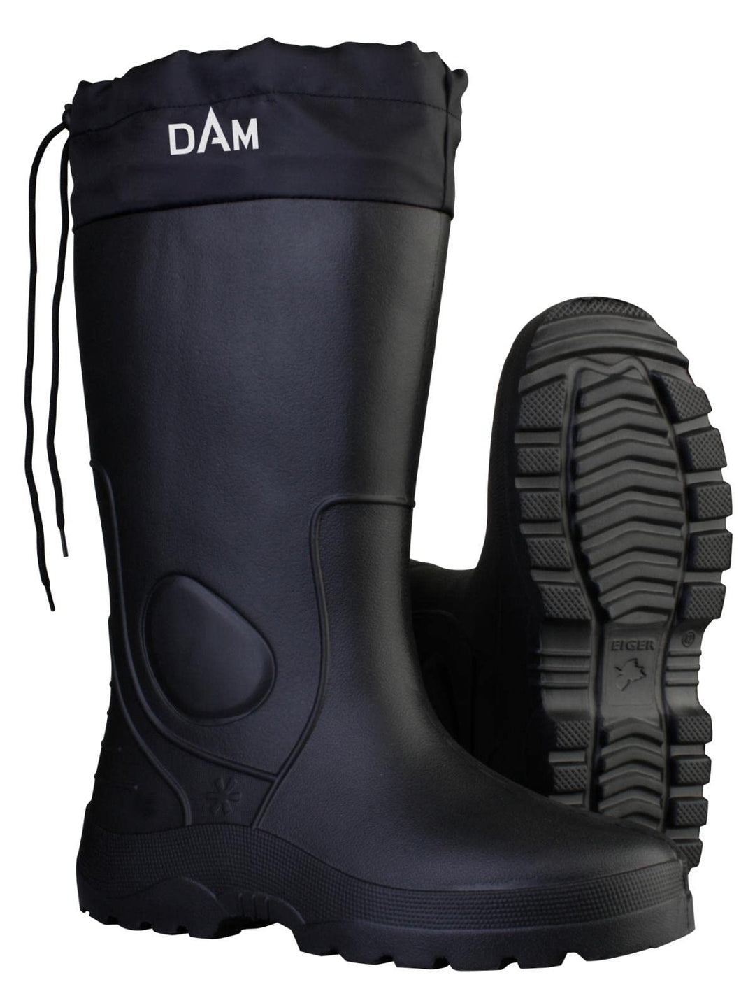 EIGER Lapland Thermo Boot 46 EU Schwarz, 46 EU Schwarz