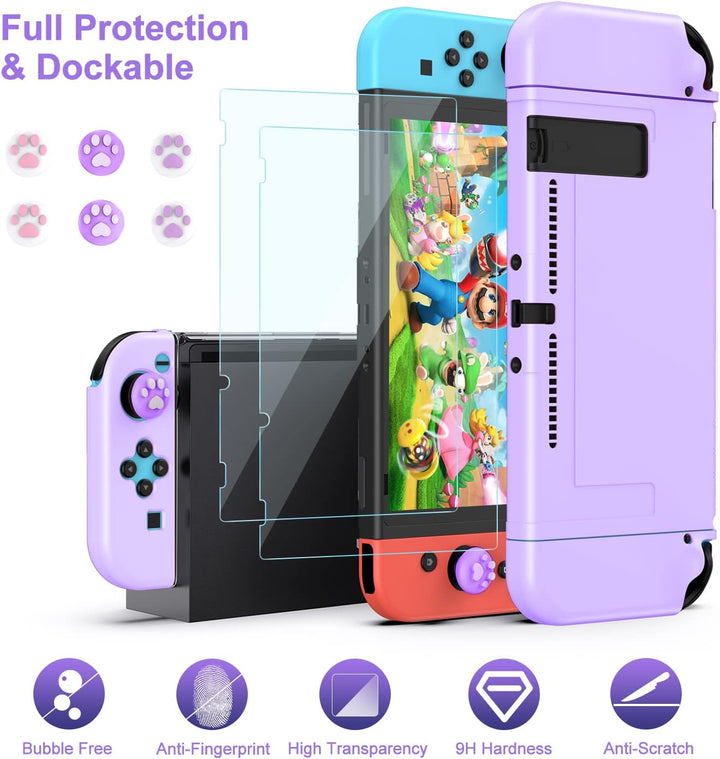 Switch Tasche für NS Switch - innoAura 18 in 1 Switch Zubehör mit Switch Hülle, Switch Hülle, Switch