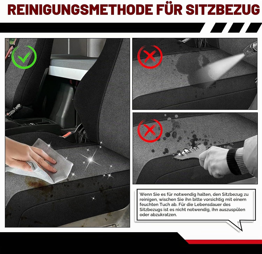 Auto Sitzbezüge für 2015-2020 Man TGX TGL TGM TGS LKW Sitzbezüge Schonbezüge Autositzbezüge