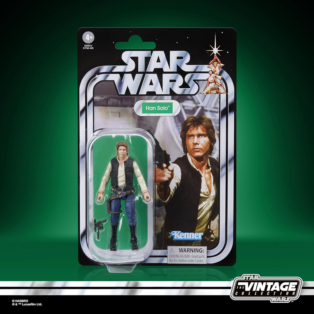 Star Wars The Vintage Collection Han Solo, Neue Hoffnung Premium Action-Figur (9,5 cm)